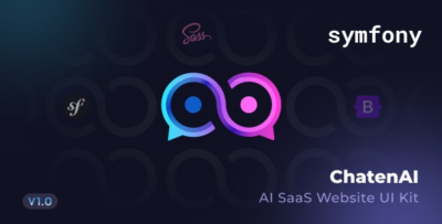 ChatenAi - Symfony 7 - AI SaaS Website + Dashboard UI Kit