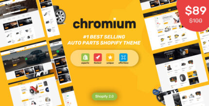 Chromium — Auto Parts Shop Shopify Theme