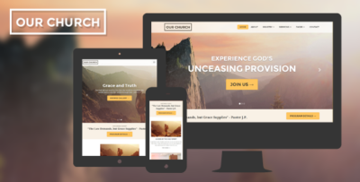 Church Responsive HTML5 Website Template