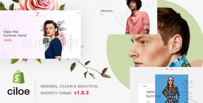 Ciloe - Minimal, Clean & Beautiful Shopify Theme