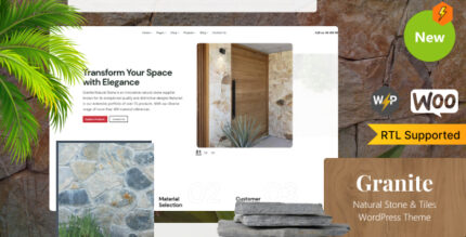 Cladding- Natural Stone & Tiles WordPress Theme