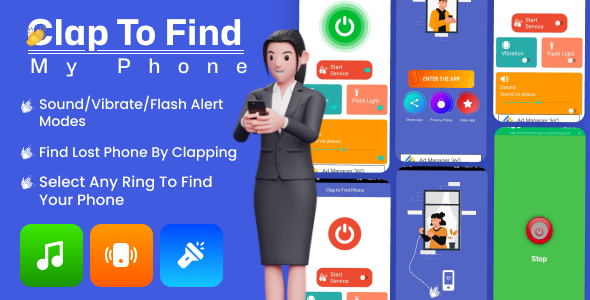 Clap to Find My Phone - Find my Device - Find my Phone by clap - Mobile Finder Clap to Find My Phone - Find my Device - Find my Phone by clap - Mobile Finder