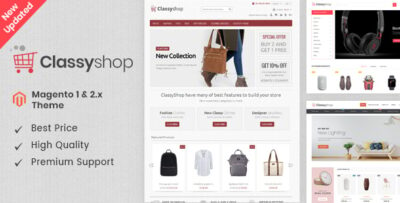 Classy Shop - Magento Responsive Template