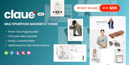 Claue - Clean and Minimal Magento Theme