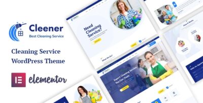 Cleener - Cleaning Services WordPress Theme v1.0.5