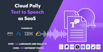 Cloud Polly - Ultimate Text to Speech as SaaS