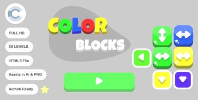 Color Blocks l 30 levels l Full game l Admob