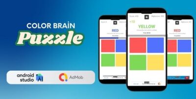 Color Brain Puzzle (Admob + Android Studio)