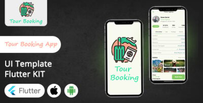 Complete Tour Booking App UI Kit for Flutter