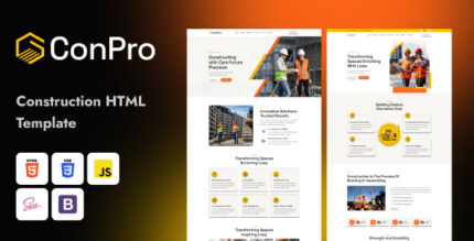 ConPro - Construction HTML Template