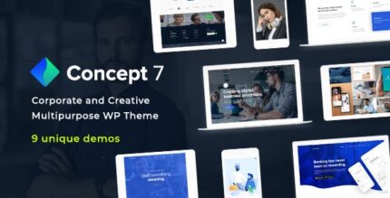 Concept Seven - Responsive Multipurpose Theme v1.29