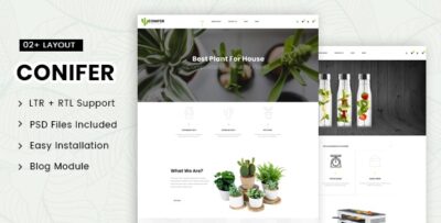 Conifer - Multipurpose OpenCart 3.x Responsive Theme