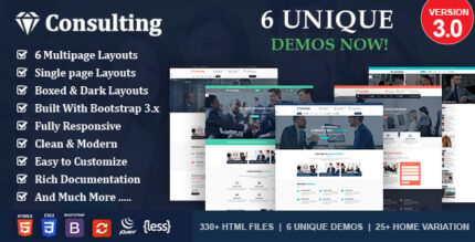 Consulting Pro - Business HTML Template