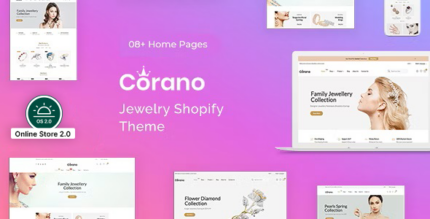 Corano - Jewelry Store Shopify Theme OS 2.0