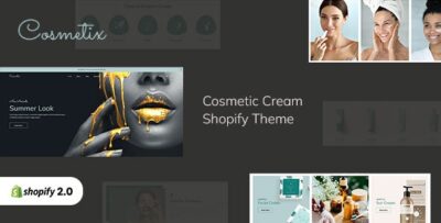 Cosmetix - Beauty Cosmetics Shopify Theme