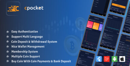 Cpocket – CryptoCurrency Wallet