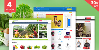 Crocus - Electronics Store Responsive OpenCart Theme