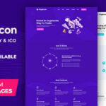 Cryptcon ICO, Bitcoin And Crypto Currency HTML Template