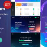 Crypterium - Cryptocurrency & ICO Landing Pages HTML + Wallet Dashboard Template