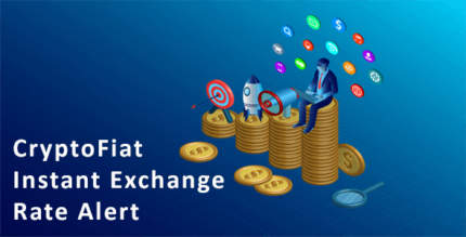 CryptoFiat Instant Exchange Rate Alert