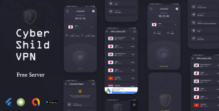 CyberShild Vpn - Flutter Vpn for Android With Admob