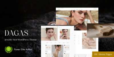 Dagas - Jewelry Store WordPress Theme