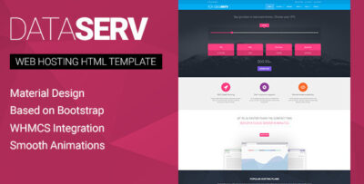 DataServ - Web Hosting HTML Template