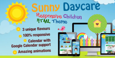 Daycare - Responsive Kindergarden HTML Template