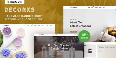 Decorks - Candles Shop Responsive Shopify Theme