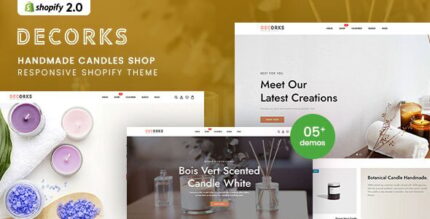 Decorks - Candles Shop Responsive Shopify Theme