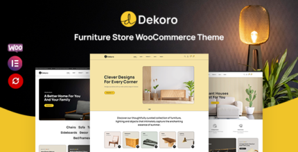 Dekoro - Furniture Store WooCommerce Theme