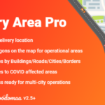 Delivery Area Pro Module for Foodomaa