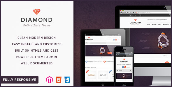 Diamond - Responsive Magento Theme Diamond - Responsive Magento Theme