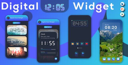 Digital Clock Widget