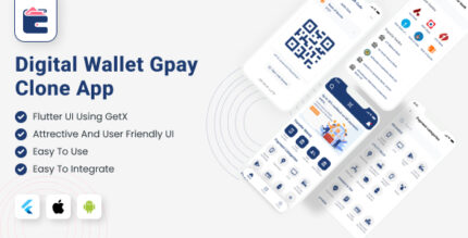 Digital Wallet Gpay Clone Flutter App UI Kit