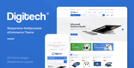 Digitech - Responsive Opencart 3.x Theme