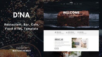 Dina - Restaurant Template