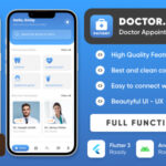 Doctor.io Book Doctor Appointment, Online Diagnostic, Multi-Vendor App with Admin Panel