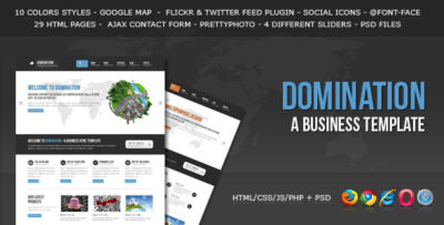 Domination - a Business HTML Template