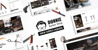 Donnie Barber Shop Shopify Theme