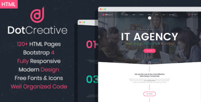 DotCreative - Web Design Agency HTML Template