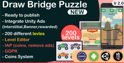 Draw Bridge Puzzle, Car Bridge