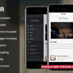 Drawer Mobile & Google AMP Template