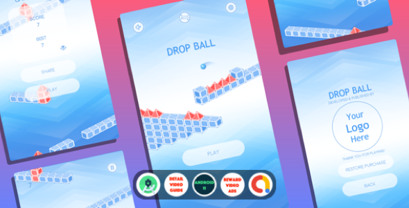 Drop Ball - A Hypercasual Game Drop Ball - A Hypercasual Game