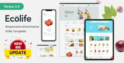 Ecolife - Multipurpose eCommerce HTML Template