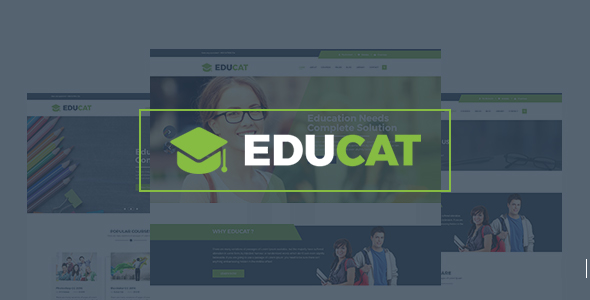Educat - Education HTML Template + RTL Educat - Education HTML Template + RTL