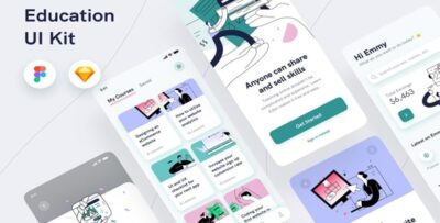 Education App UI Kit