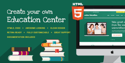 Education Center & Training Courses HTML Theme