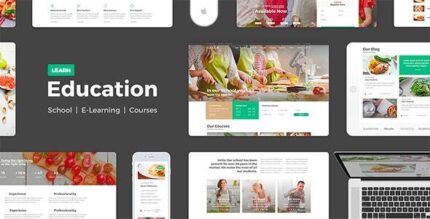 Education - Learning HTML Template