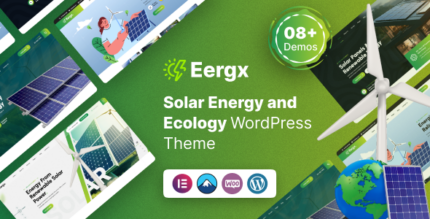 Eergx - Ecology & Solar Energy WordPress Theme